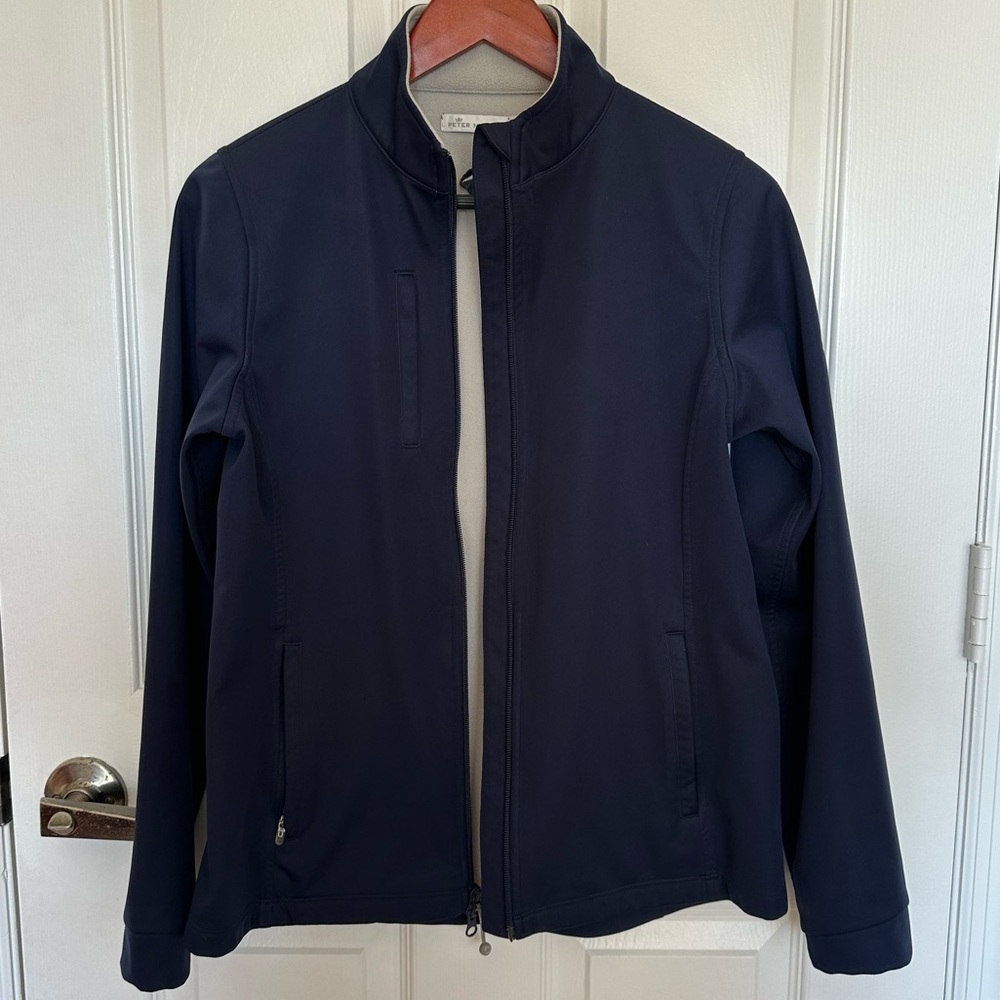 Peter Millar Xojet Golf Softshell Jacket Fleece L… - image 4